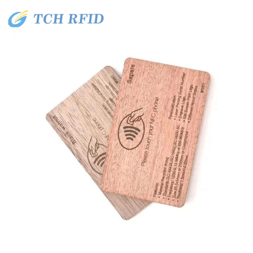 Environmental protection wood cards
