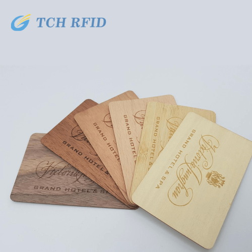 Bamboo NFC Business Cards