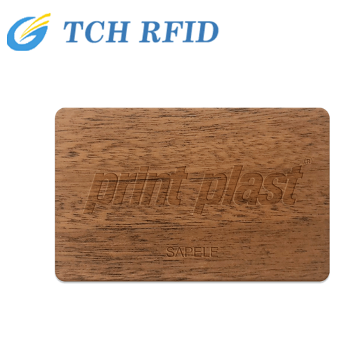 Laser engraving Sapele Key Cards