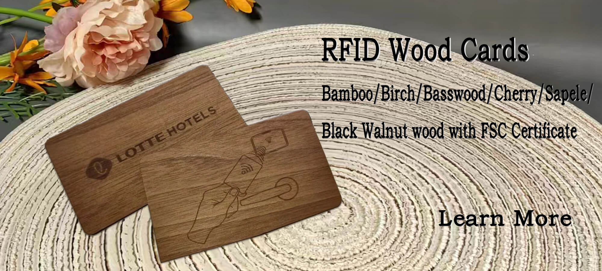 RFID Wood Card